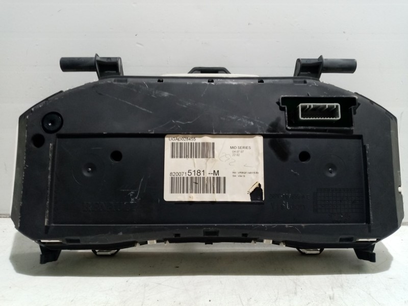 Recambio de cuadro instrumentos para renault clio iii referencia OEM IAM 8200715181M 10A855-A 