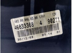 Recambio de cuadro instrumentos para fiat punto (188_) 1.2 60 (188.030, .050, .130, .150, .230, .250) referencia OEM IAM 5550004 2