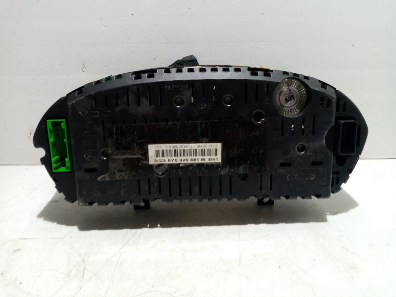 Recambio de cuadro instrumentos para skoda fabia (6y2/6y3) referencia OEM IAM 6Y0920881M 110080253 VD1