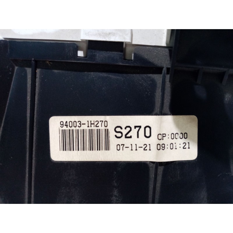 Recambio de cuadro instrumentos para kia cee´d referencia OEM IAM 940031H270  