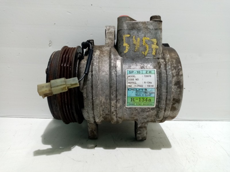 Recambio de compresor aire acondicionado para daewoo kalos referencia OEM IAM 96539395 R134A 