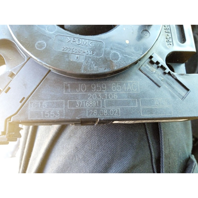 Recambio de anillo airbag para audi a3 (8l1) 1.9 tdi referencia OEM IAM 1J0959654AC  