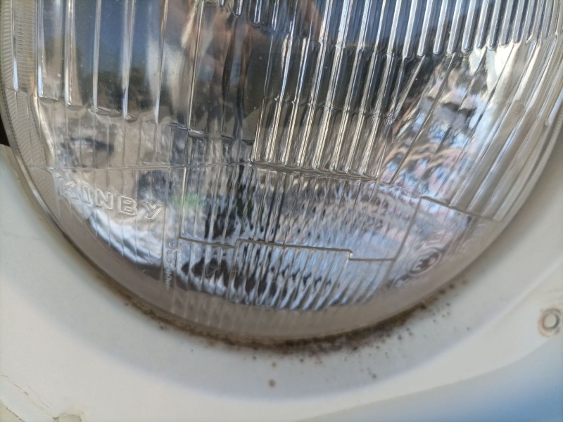 Recambio de faro izquierdo para land rover 88 diesel referencia OEM IAM   