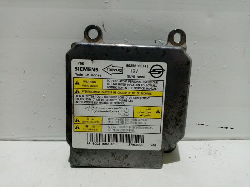Recambio de centralita airbag para ssangyong rexton referencia OEM IAM 8625008141 86250-08141 