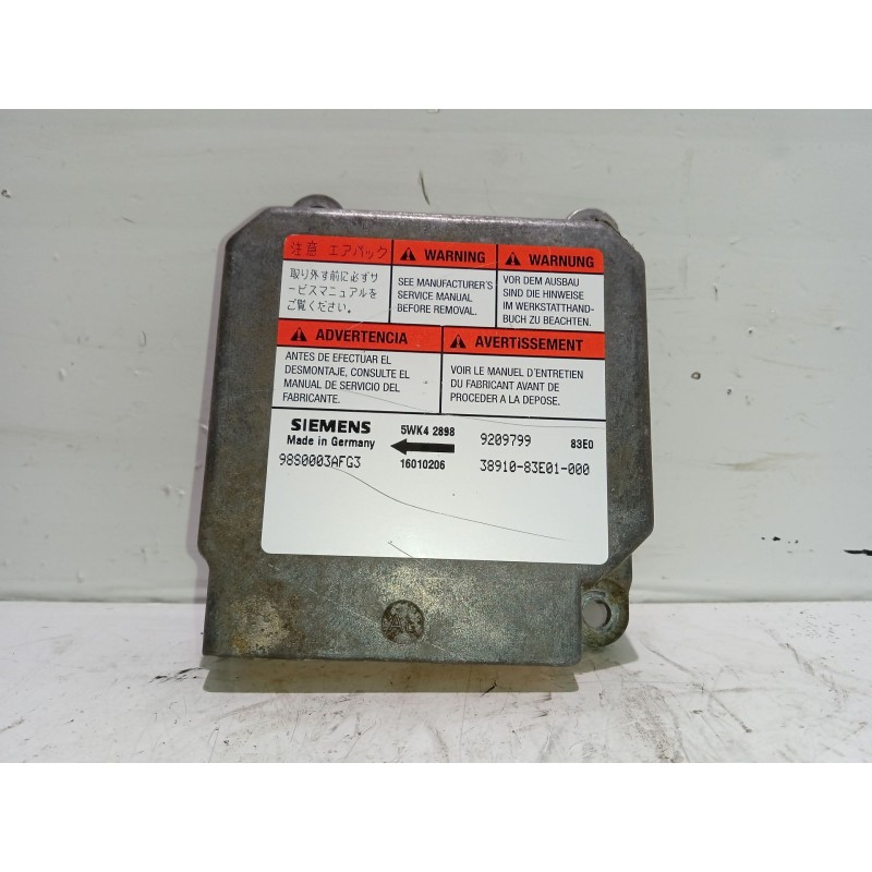 Recambio de centralita airbag para suzuki wagon r+ fastback (mm) 1.3 (rb 413) referencia OEM IAM 9209799  