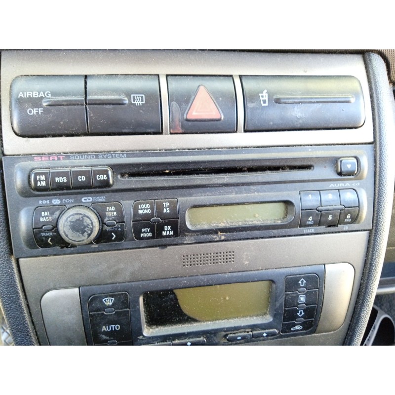 Recambio de sistema audio / radio cd para seat leon (1m1) 1.9 tdi referencia OEM IAM   