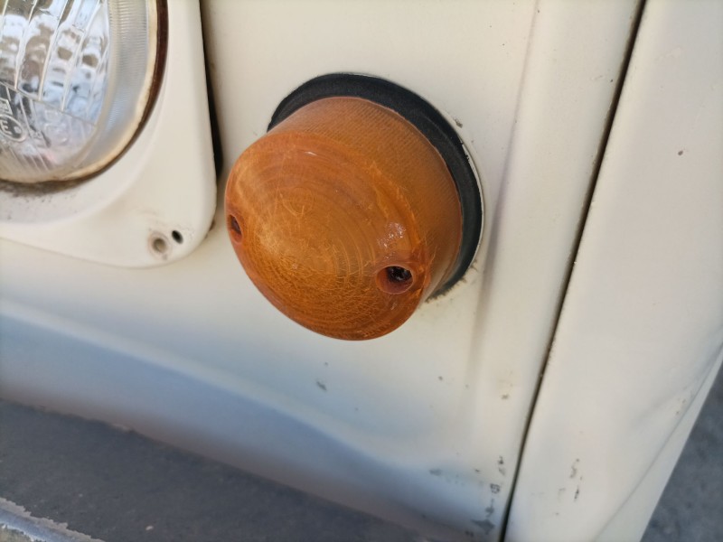 Recambio de piloto delantero izquierdo para land rover 88 diesel referencia OEM IAM   