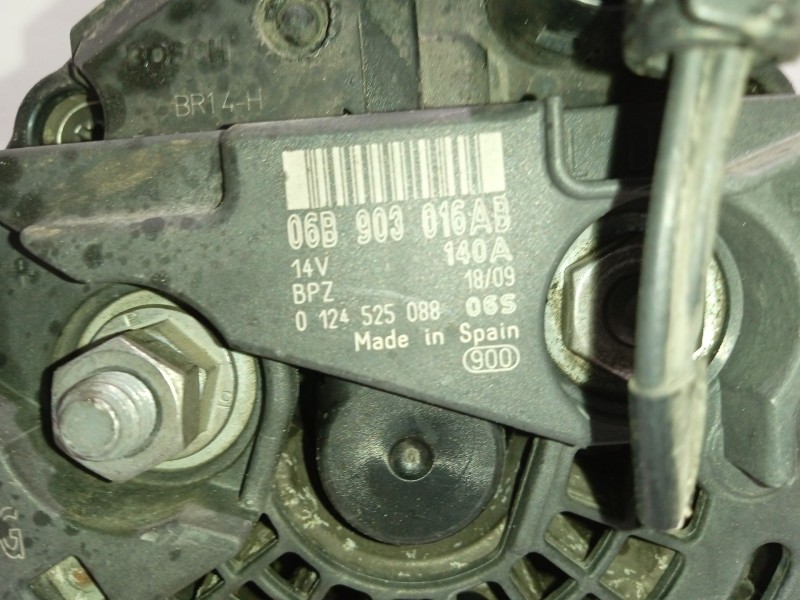 Recambio de alternador para volkswagen passat cc (357) referencia OEM IAM 06B903016AB 27891R DRB6180