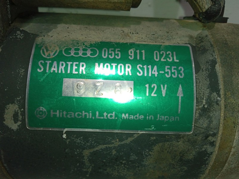 Recambio de motor de arranque para volkswagen jetta (165/167) referencia OEM IAM   