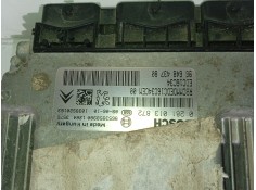 Recambio de centralita motor uce para citroën c4 berlina 1.6 16v hdi referencia OEM IAM 0281013872   2