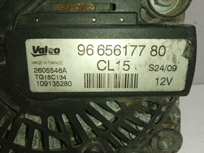 Recambio de alternador para citroën c4 berlina 1.6 16v hdi referencia OEM IAM   