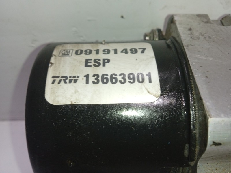 Recambio de abs para opel vectra c berlina 2.0 dti referencia OEM IAM 09191497  