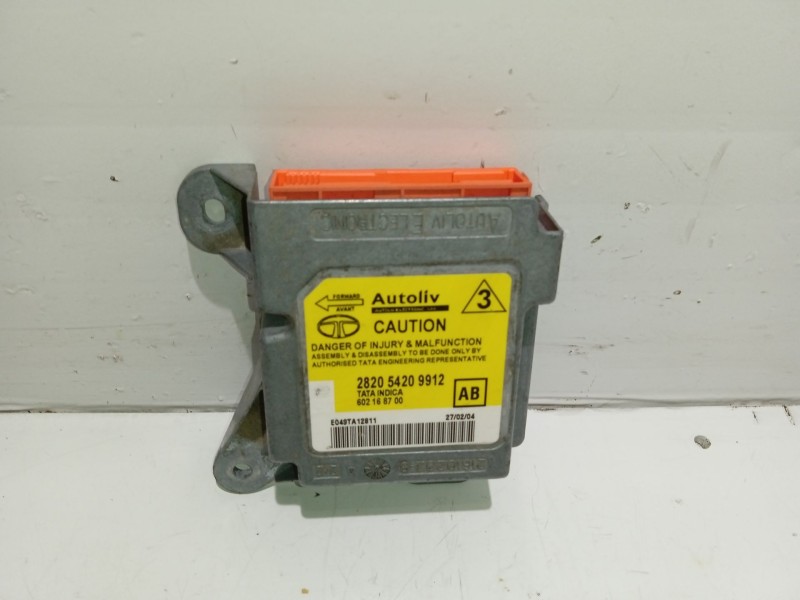 Recambio de centralita airbag para tata indica referencia OEM IAM 282054209912  