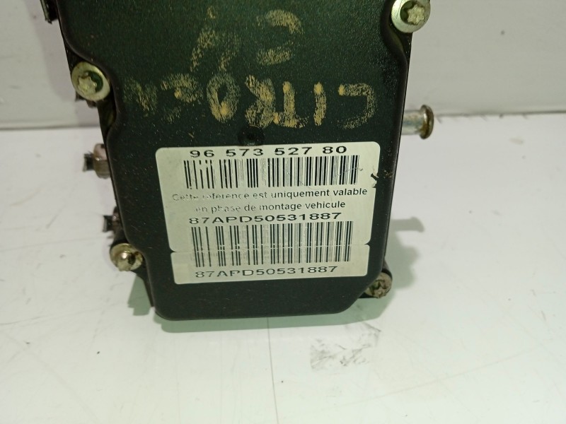 Recambio de abs para citroën c4 coupe vtr referencia OEM IAM 0265800395  