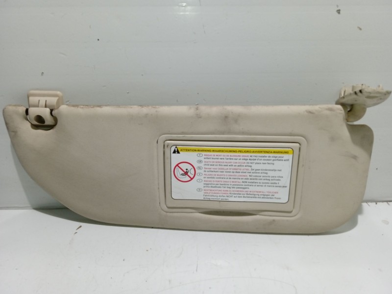 Recambio de parasol derecho para citroën c4 coupe vtr referencia OEM IAM   