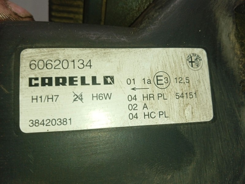 Recambio de faro derecho para alfa romeo 156 (932_) 1.9 jtd (932b2) referencia OEM IAM 38420381  