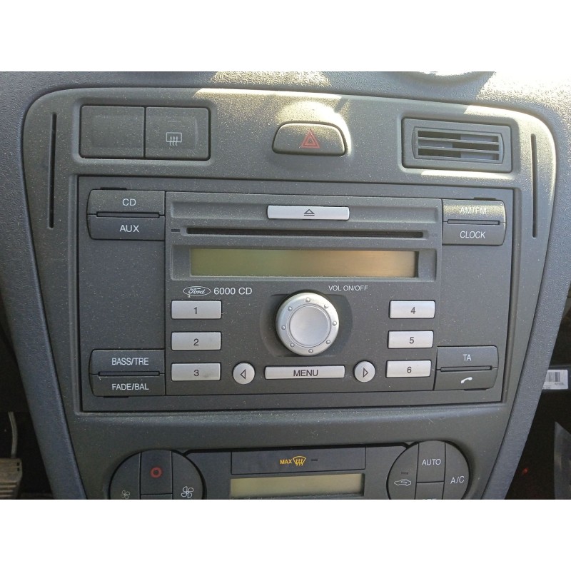 Recambio de sistema audio / radio cd para ford fusion (ju_) 1.4 tdci referencia OEM IAM   