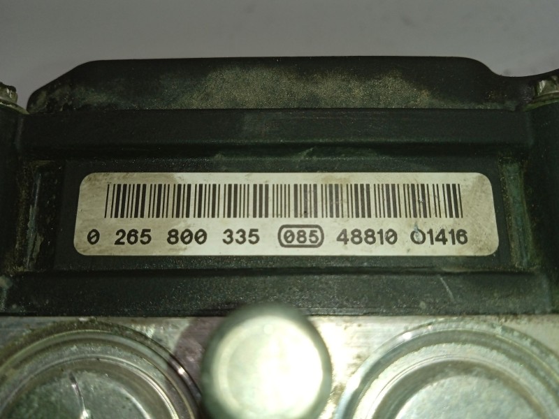 Recambio de abs para renault clio ii (bb_, cb_) 1.5 dci referencia OEM IAM 0265800335  