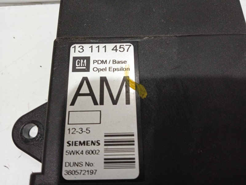 Recambio de modulo electronico para opel signum elegance referencia OEM IAM 1311457  