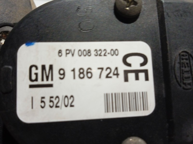 Recambio de potenciometro pedal para opel signum elegance referencia OEM IAM 9186724  