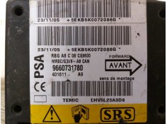 Recambio de centralita airbag para citroen c3 1.4 16v stop&start   |   09.05 - 12.09 | 2005 - 2009 | 88 cv / 65 kw referencia OE 2
