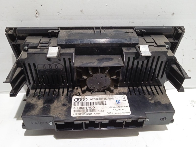 Recambio de mando climatizador para audi a3 (8p1) 1.9 tdi referencia OEM IAM 8P0820043M 412206018039 