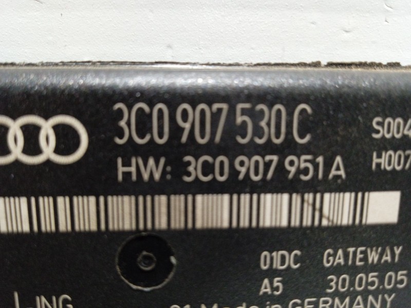 Recambio de modulo electronico para volkswagen passat b6 (3c2) 2.0 tdi referencia OEM IAM 3C0907530C  