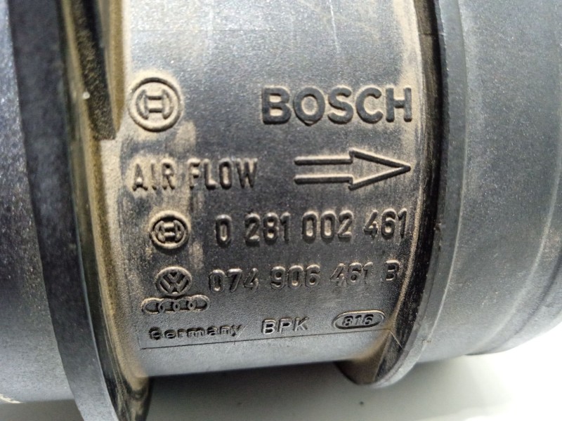 Recambio de caudalimetro para volkswagen passat b6 (3c2) 2.0 tdi referencia OEM IAM 0281002461  