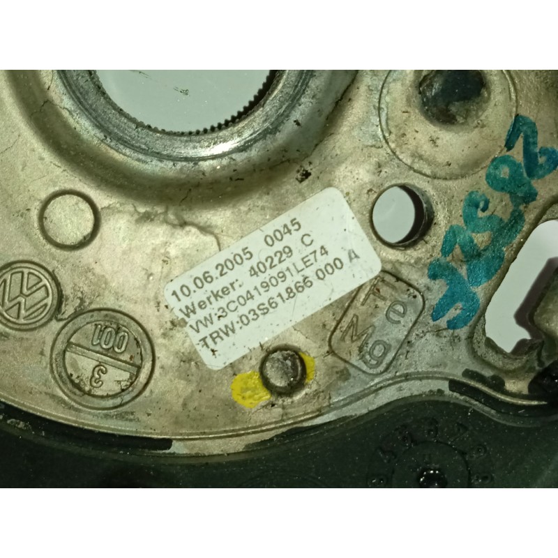 Recambio de volante para volkswagen passat b6 (3c2) 2.0 tdi referencia OEM IAM 3C0419091LE  
