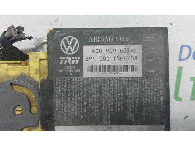 Recambio de centralita airbag para seat ibiza (6l1) stella   |   04.02 - 12.04 | 2002 - 2004 | 64 cv / 47 kw referencia OEM IAM 