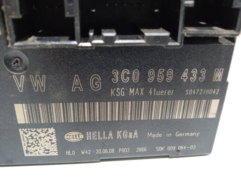 Recambio de modulo confort para volkswagen passat b6 (3c2) 2.0 tdi referencia OEM IAM 3C0959433M  