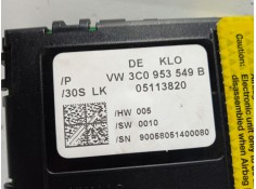 Recambio de centralita luces para volkswagen passat b6 (3c2) 2.0 tdi referencia OEM IAM 3C0953549B   2