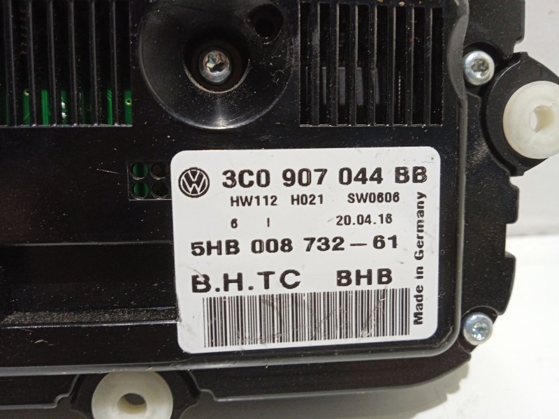 Recambio de mando climatizador para volkswagen passat b6 (3c2) 2.0 tdi referencia OEM IAM 3C0907044BB  