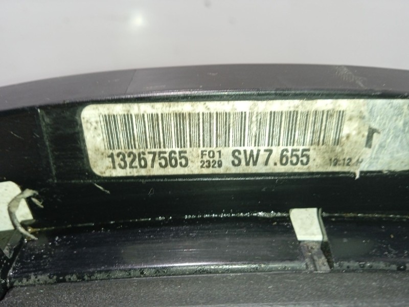 Recambio de cuadro instrumentos para opel astra gtc sport referencia OEM IAM 13267565  