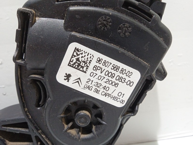 Recambio de potenciometro pedal para peugeot 207 xs referencia OEM IAM 9680756880  