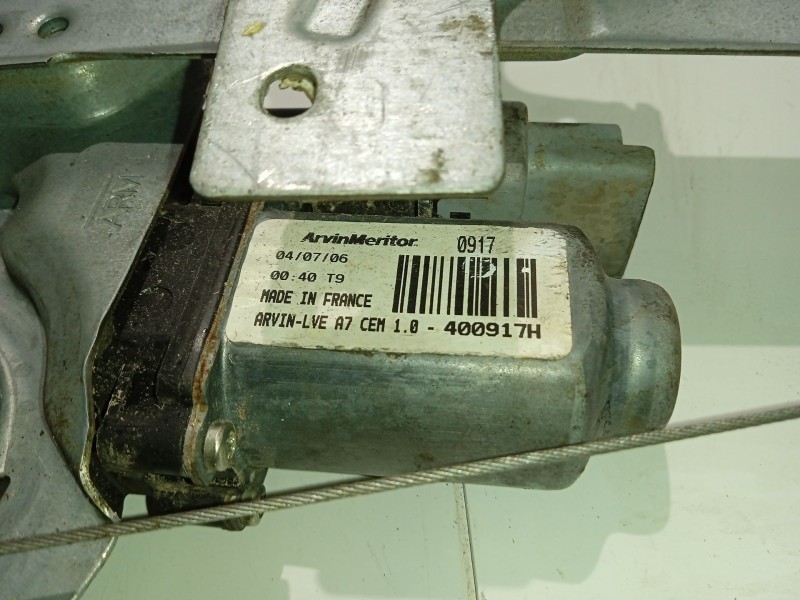 Recambio de elevalunas delantero izquierdo para peugeot 207 xs referencia OEM IAM 400917H  