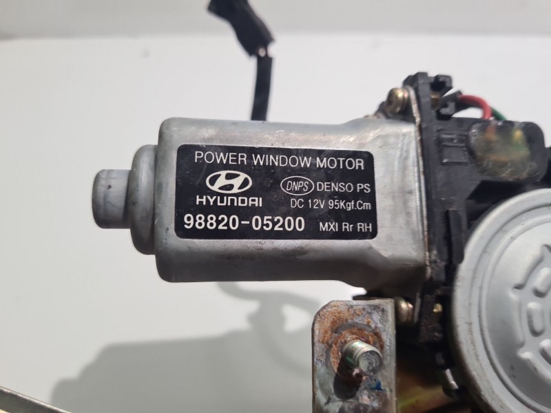 Recambio de elevalunas trasero derecho para hyundai atos (em) 1.1 gls referencia OEM IAM 9882005200  