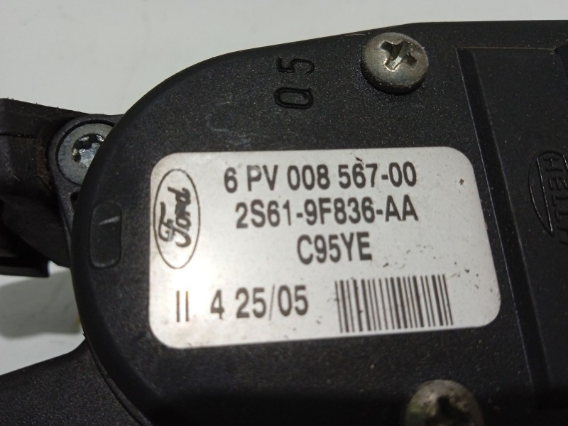 Recambio de potenciometro pedal para ford fusion (cbk) trend referencia OEM IAM 6PV00856700  