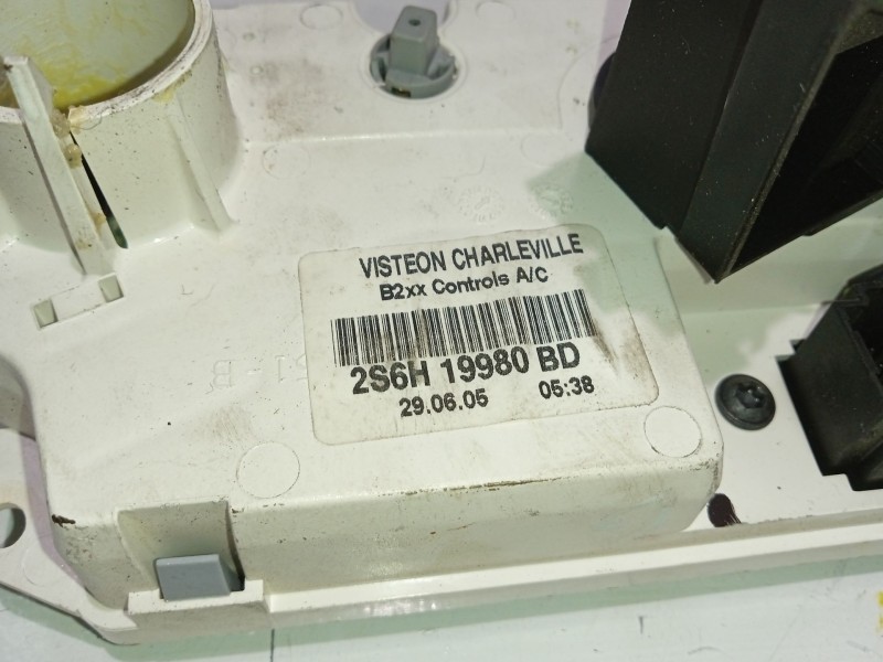 Recambio de mando calefaccion / aire acondicionado para ford fusion (cbk) trend referencia OEM IAM 2S6H19980BD  