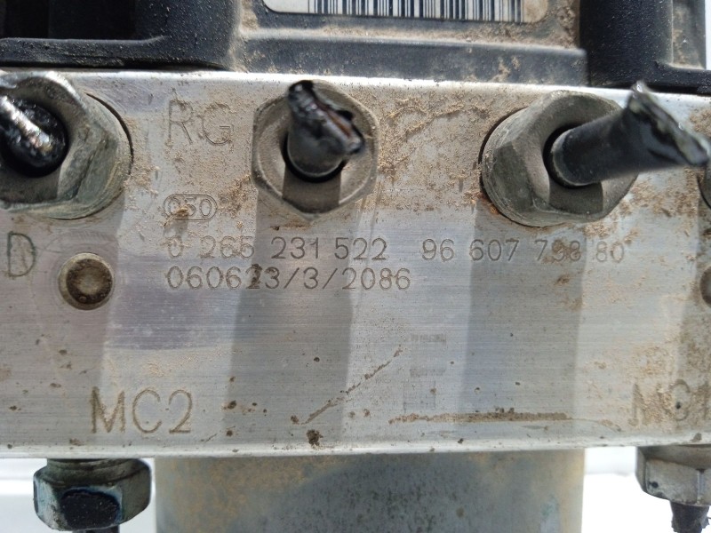 Recambio de abs para citroën berlingo 1.9 diesel referencia OEM IAM 9660779880 0265231522 