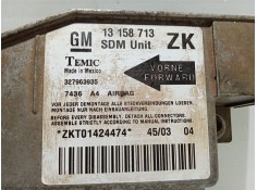 Recambio de centralita airbag para opel meriva a monospace (x03) 1.3 cdti (e75) referencia OEM IAM 13158713 327963935  2