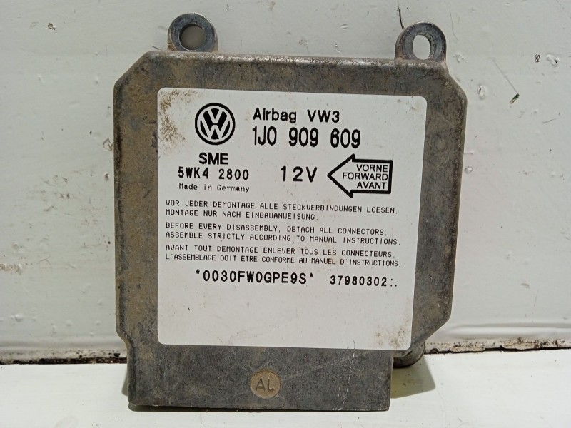 Recambio de centralita airbag para volkswagen golf iv berlina (1j1) referencia OEM IAM 1J0909609 5WK42800 