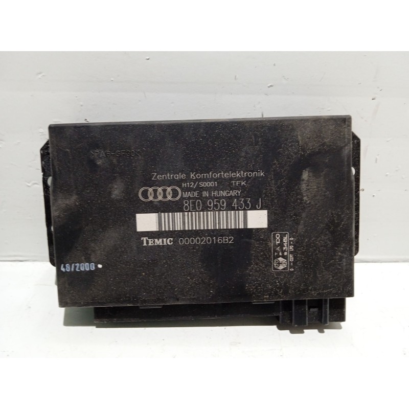 Recambio de modulo confort para audi a4 berlina (8e) 2.0 referencia OEM IAM 8E0959433J  