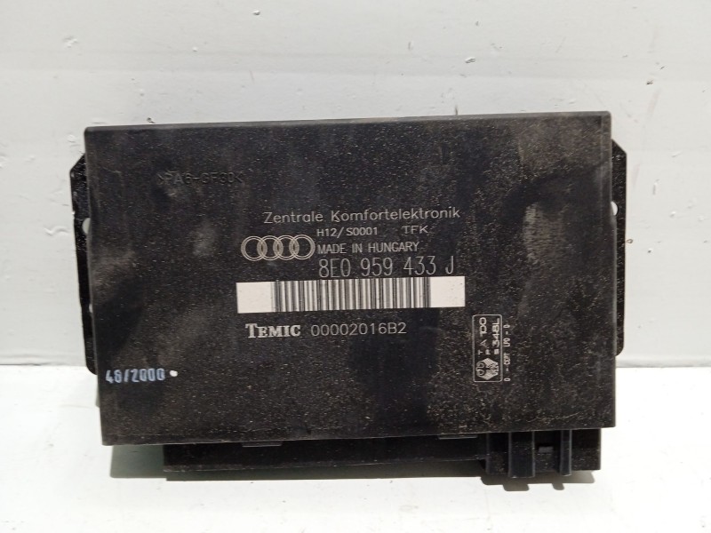 Recambio de modulo confort para audi a4 berlina (8e) 2.0 referencia OEM IAM 8E0959433J  
