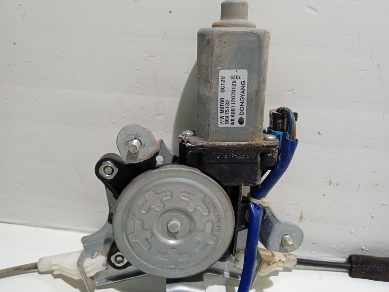 Recambio de elevalunas trasero derecho para chevrolet lacetti 2.0 diesel cat referencia OEM IAM 96475132  