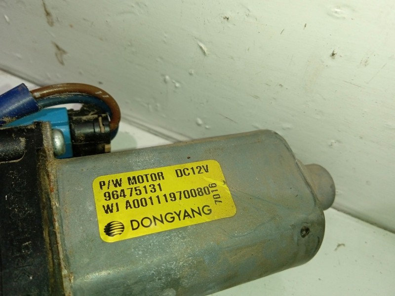 Recambio de elevalunas trasero izquierdo para chevrolet lacetti 2.0 diesel cat referencia OEM IAM 96475131  