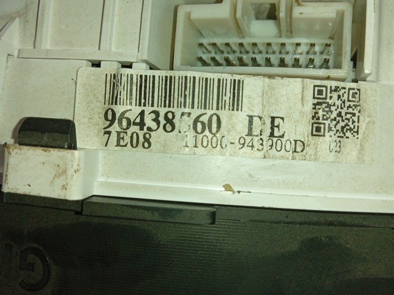 Recambio de cuadro instrumentos para chevrolet lacetti 2.0 diesel cat referencia OEM IAM 96438560  