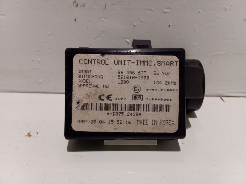 Recambio de modulo electronico para chevrolet lacetti 2.0 diesel cat referencia OEM IAM 96456677 5218101000 