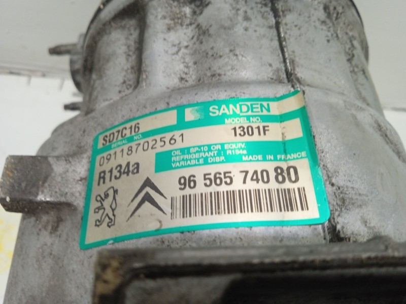Recambio de compresor aire acondicionado para peugeot 407 2.0 16v hdi fap cat (rhr / dw10bted4) referencia OEM IAM 09118702561 9