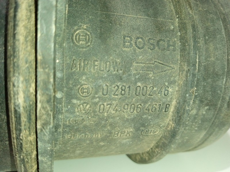 Recambio de caudalimetro para volkswagen sharan (7m6/7m9) comfortline referencia OEM IAM 074906461B 0281002461 0986284007